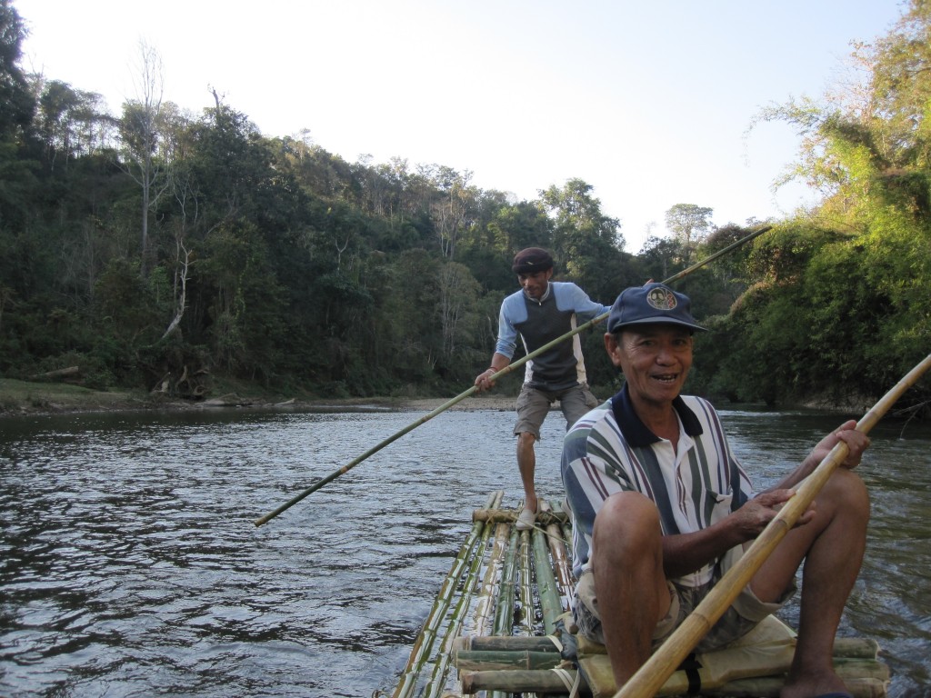 These are the guys we followed into the jungle